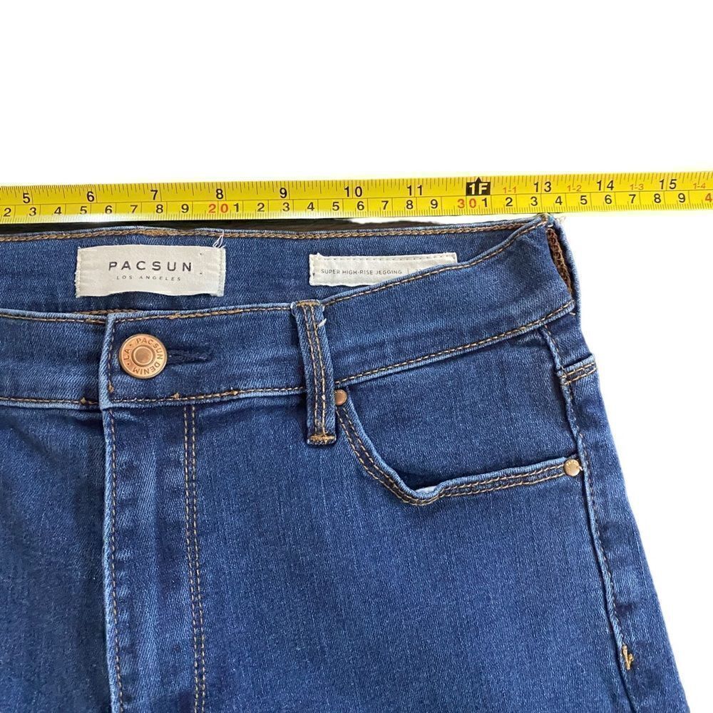 Pac Sun Super HighRise Jegging Size 27 Jeans - Picture 6 of 8